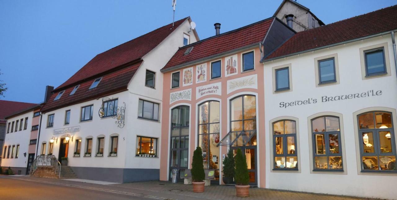 Hotel Speidel'S Braumanufaktur Ödenwaldstetten Exterior foto